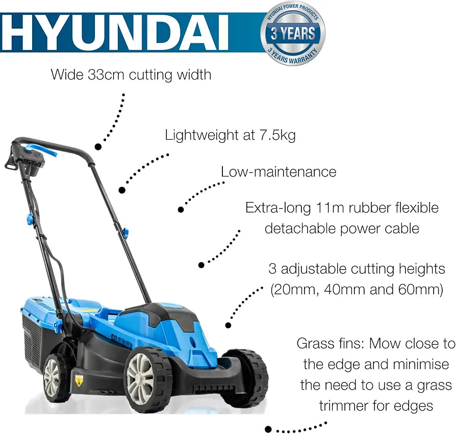1300W Electric Lawn Mower