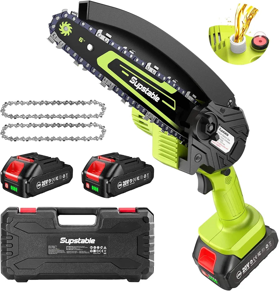 6-Inch Cordless Electric Chainsaw