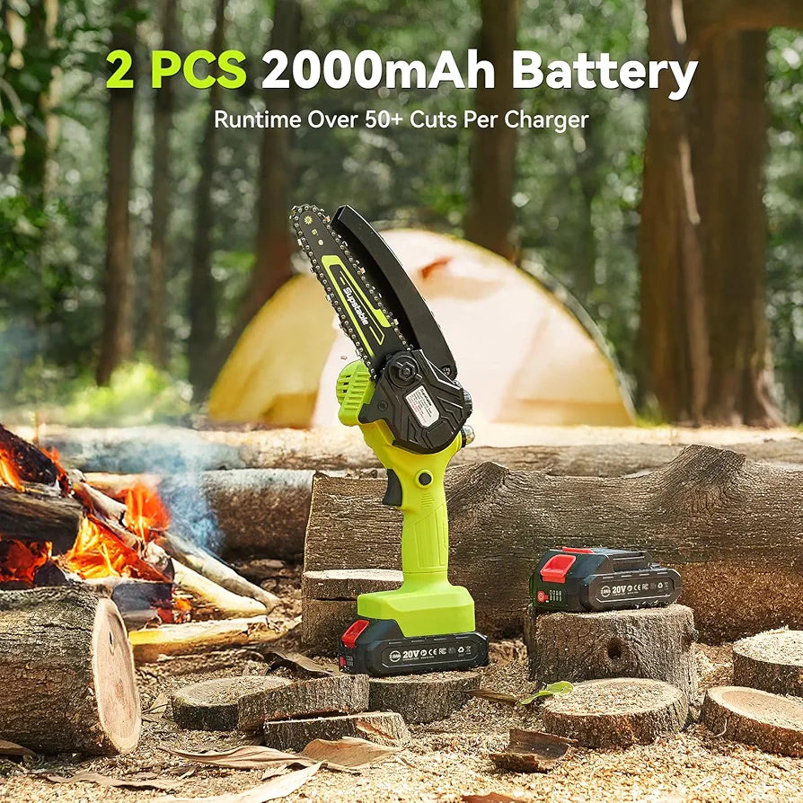 6-Inch Cordless Electric Chainsaw