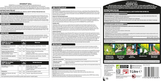 Tough Weedkiller Concentrate 1L